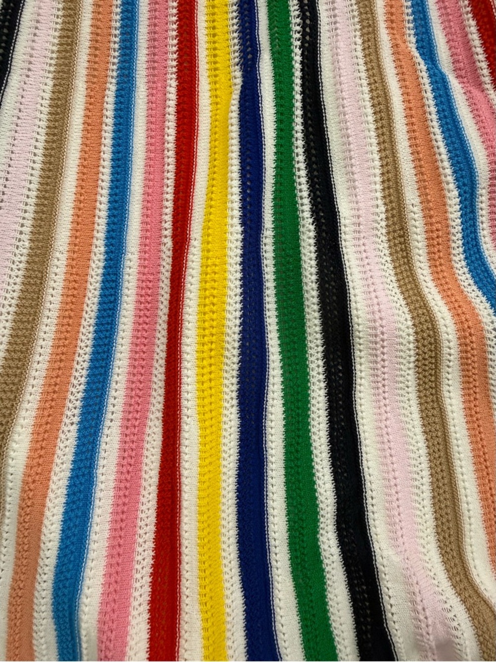 J. Crew Multicolor Striped A-Line Midi Skirt Size XS - EUC - Picture 3 of 4